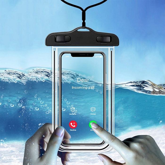 AquaBag, prozirna vodootporna maskica za mobitel - Image 3