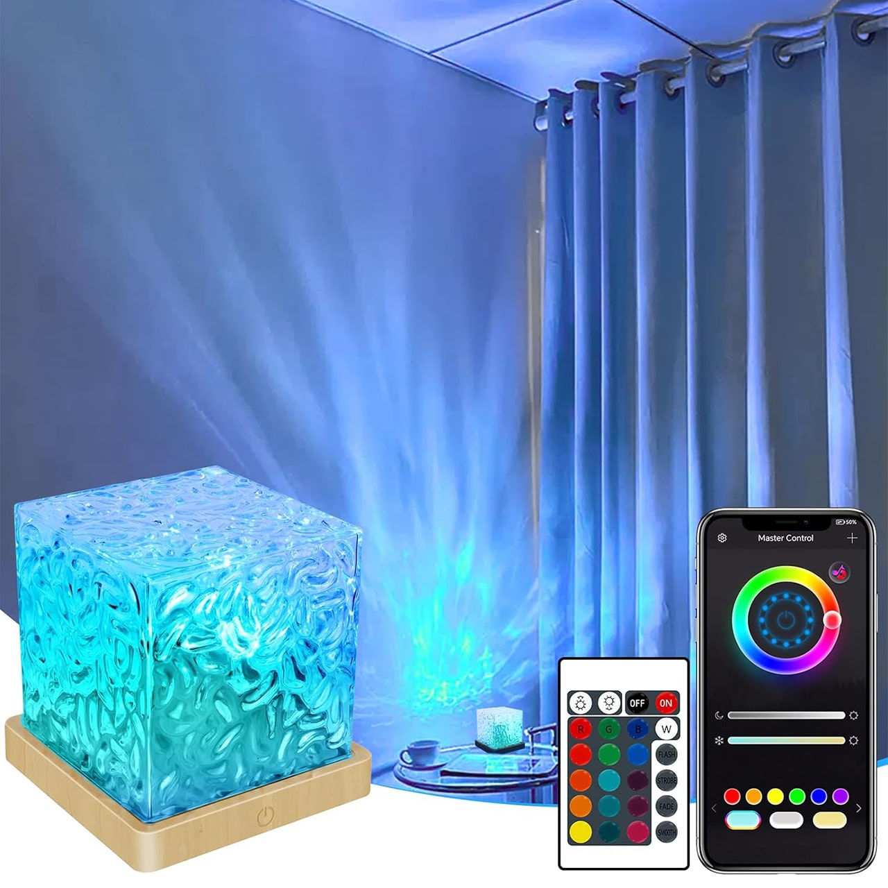 AuroraBorealis, dekorativna lampa s efektom sjevernog svjetla - Image 10