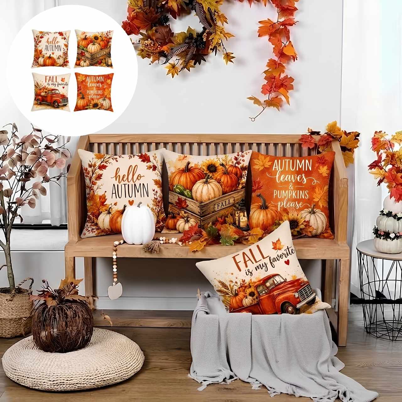 Jesenska navlaka za jastuk, AutumnPillows - Image 8