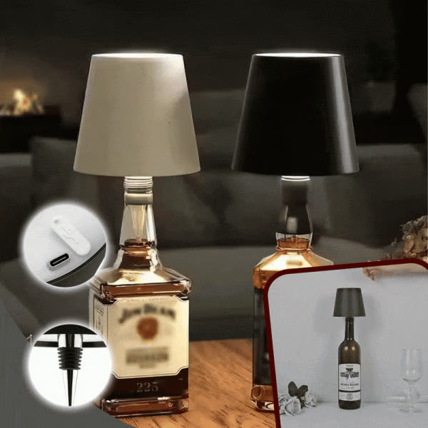 Bežična LED lampa za boce, BOTLEAMP - video