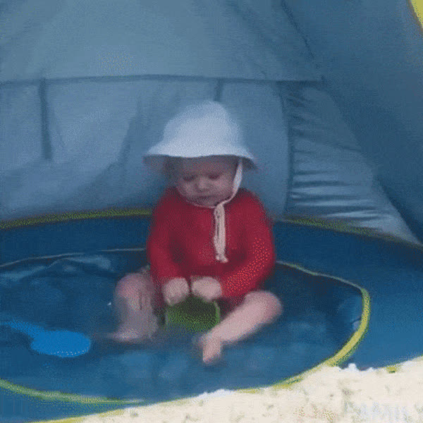 BabyTent, dječji šator s UV zaštitom i bazenom - video