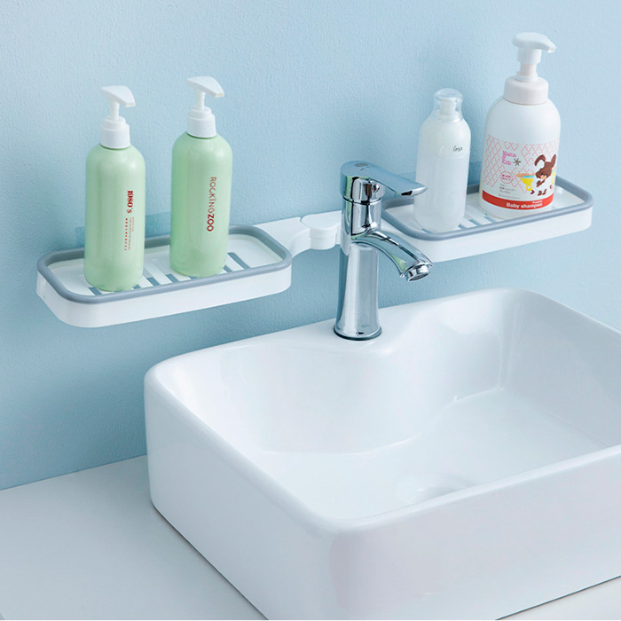 BathroomShelf, polica za kupaonicu koja se može postaviti pod kutom od 90° ili 180° - Image 3