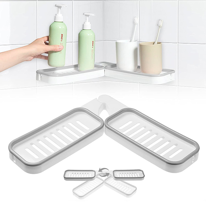 BathroomShelf, polica za kupaonicu koja se može postaviti pod kutom od 90° ili 180° - Image 5