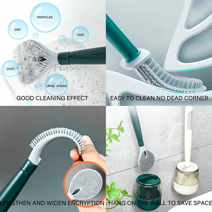 BestBrush, revolucionarna četka za WC s gumbom za doziranje čistača - Image 5