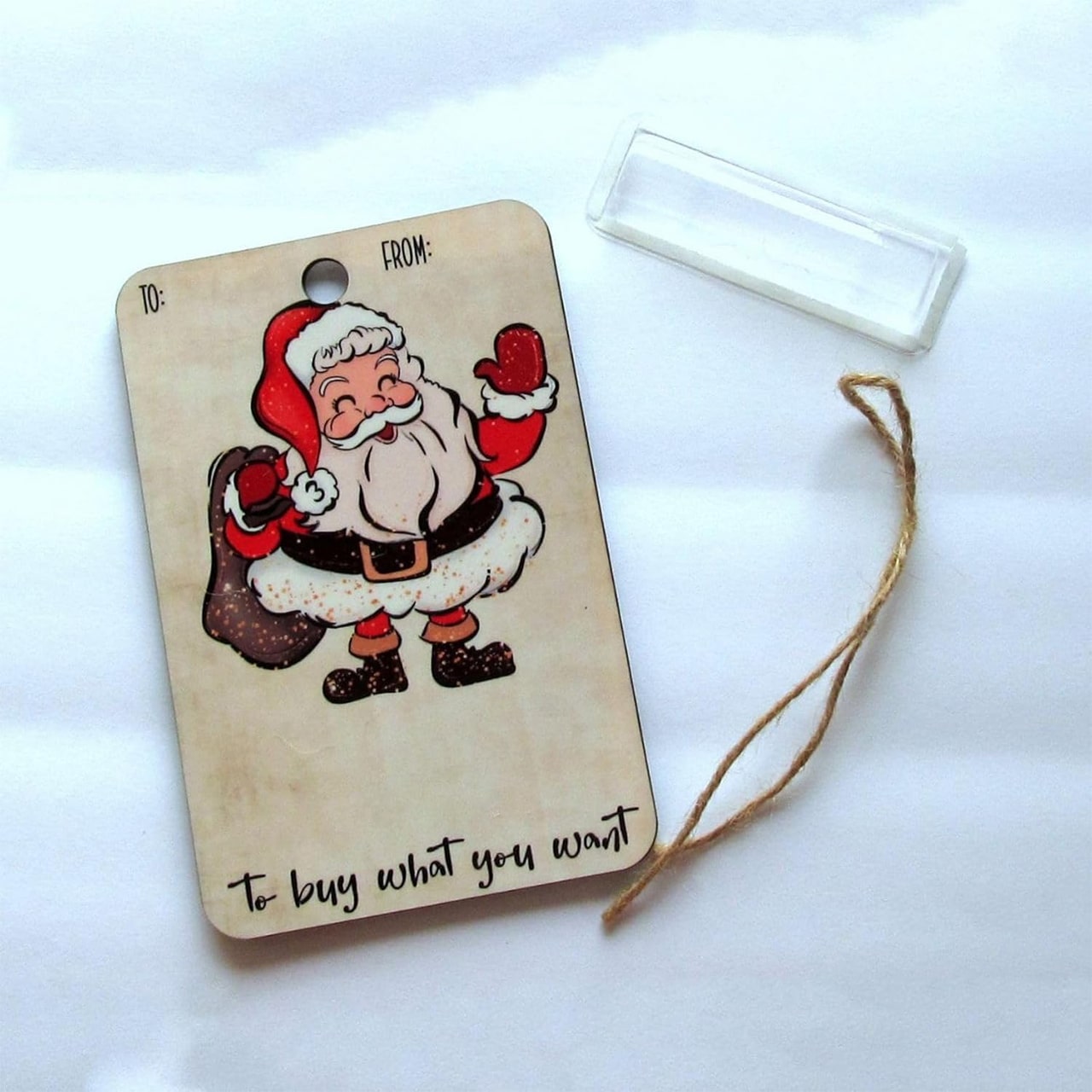 BestGift, božićna čestitka s pretincem za novac (3 komada) - Image 8