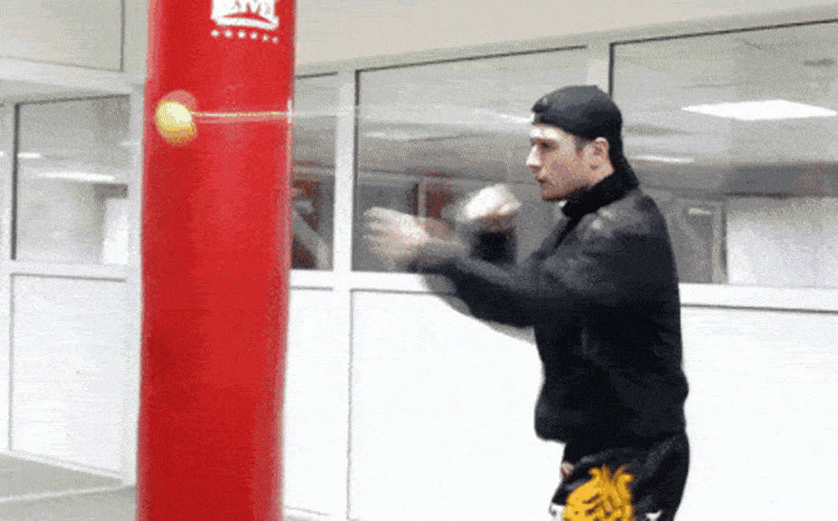 BoxingBall, sustav za kućni trening brzine, koordinacije i udaraca - video