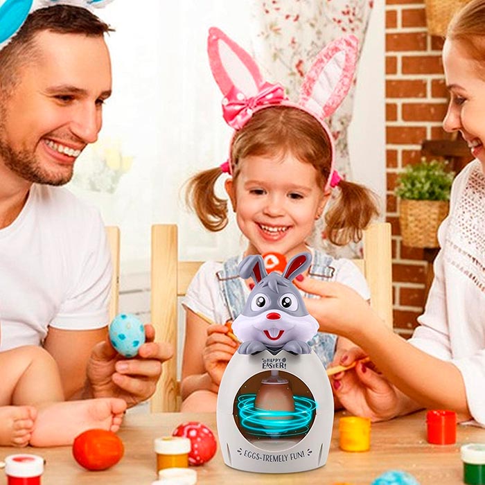 Ovaj bogati set za bojanje uskršnjih jaja sadrži 8 obojenih markera i 6 plastičnih jaja!