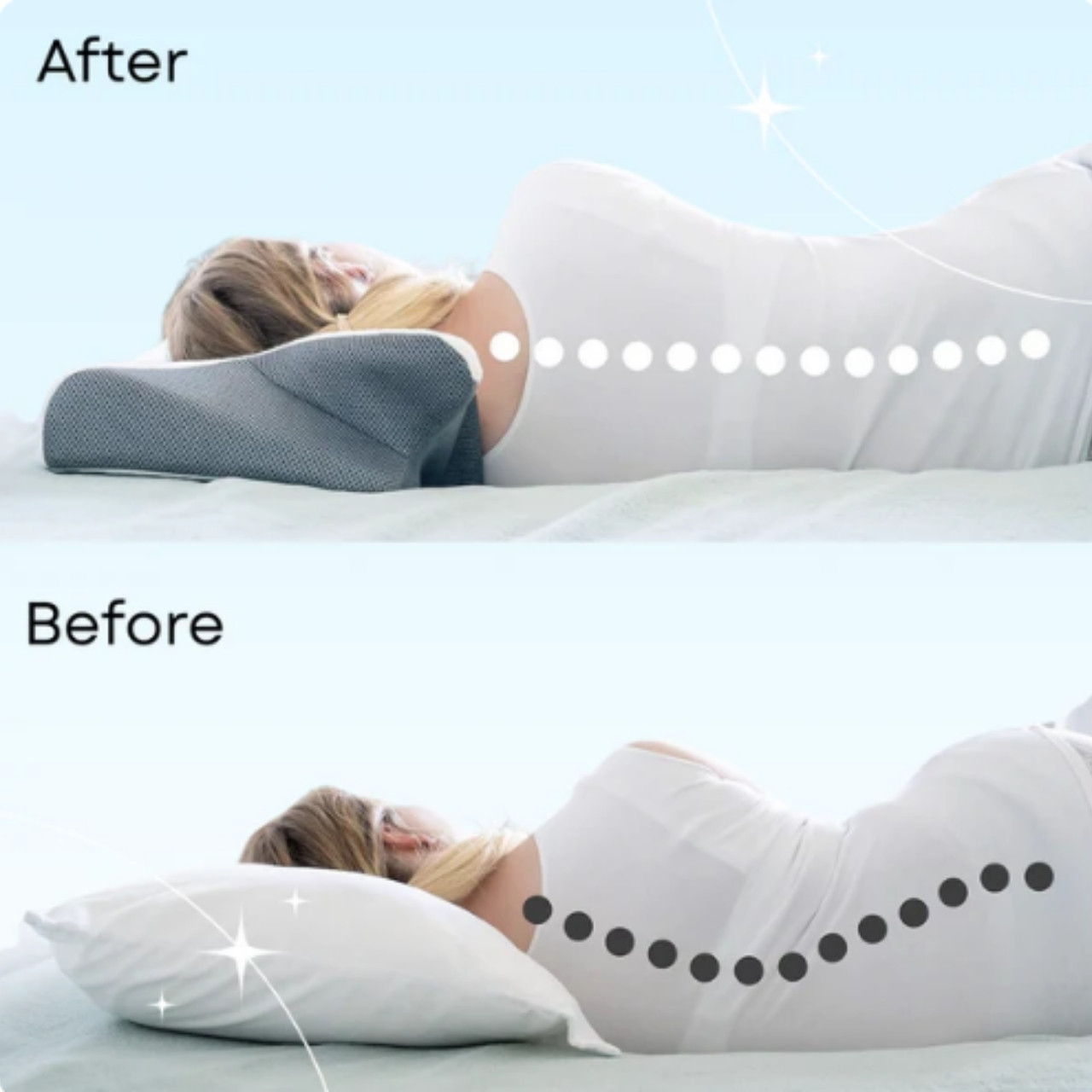 ButterflyPillow, ergonomski jastuk od memorijske pjene - Image 3