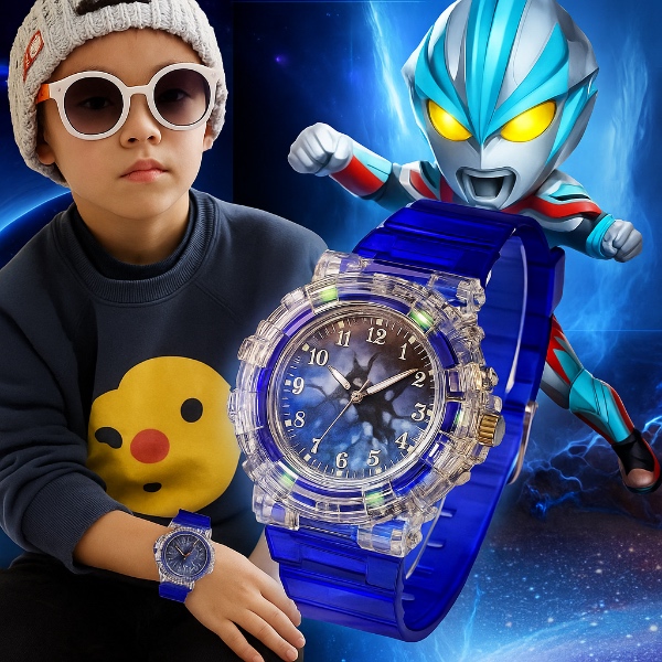 CHWATBLU, Dječji sat ULTRAMAN - izdržljiv i vodootporan - Image 9
