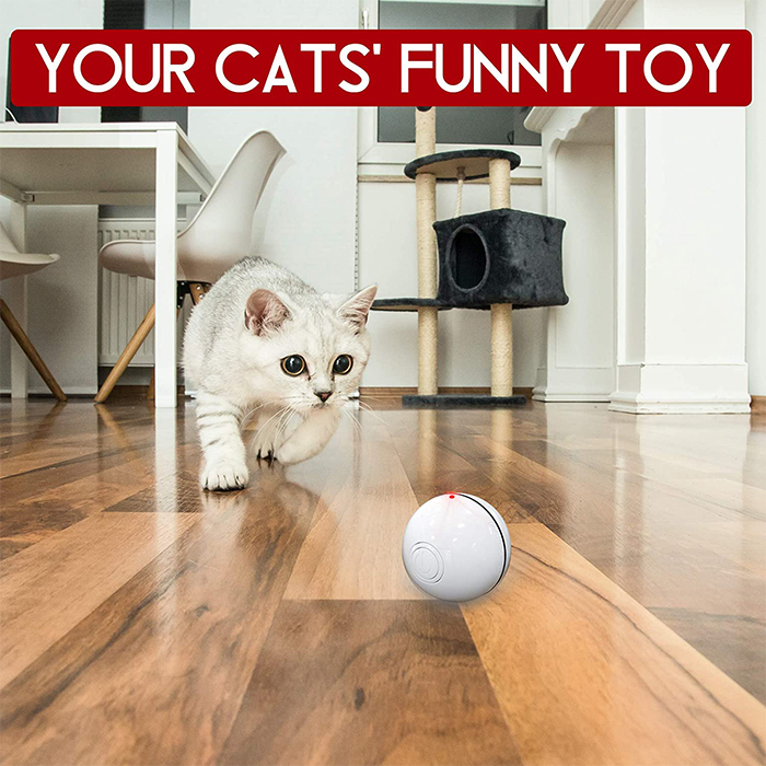 CatToy, igračka za mačke koja bježi i maše perom - Image 7