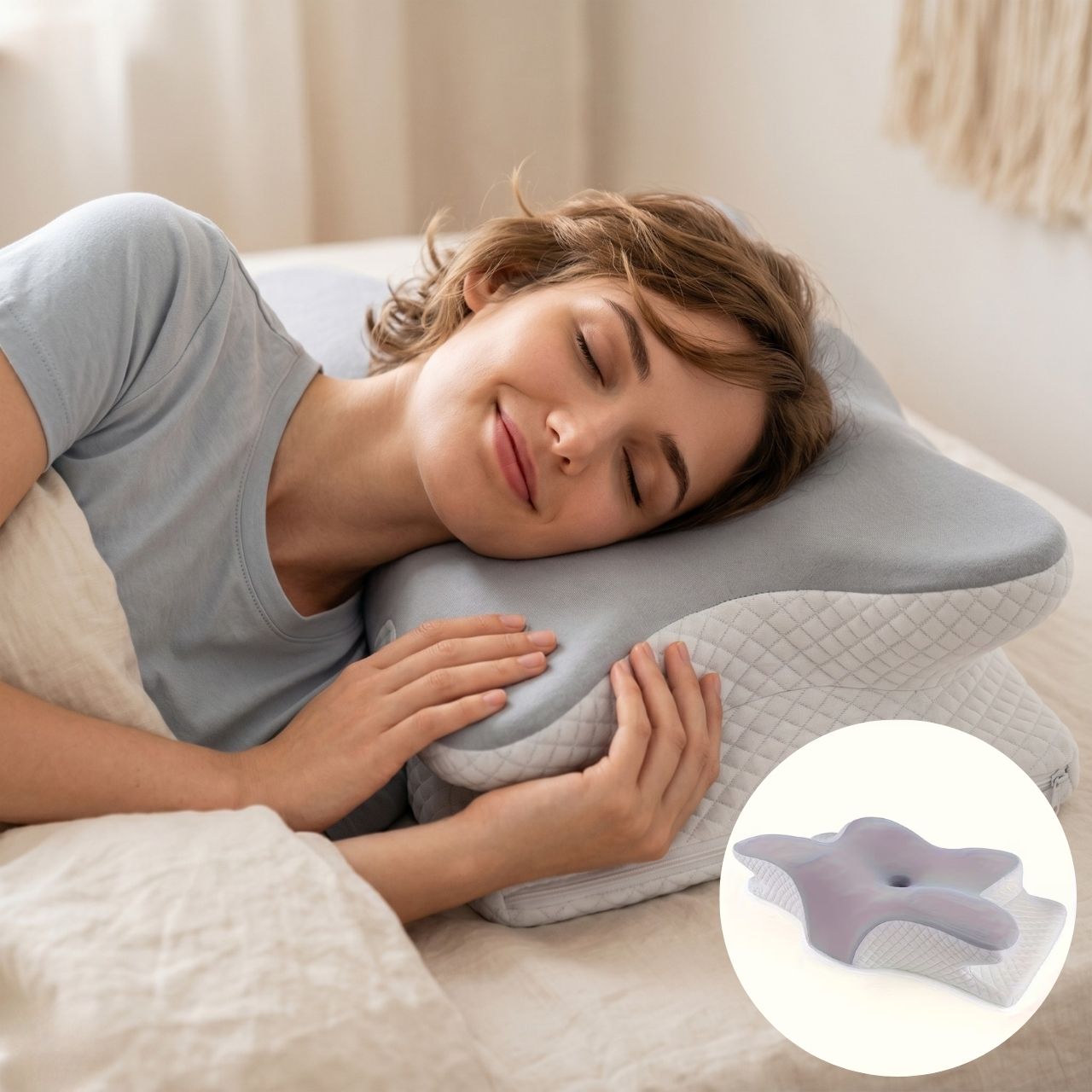 Ergonomski jastuk s memorijskom pjenom, CervicalPillow - Image 10