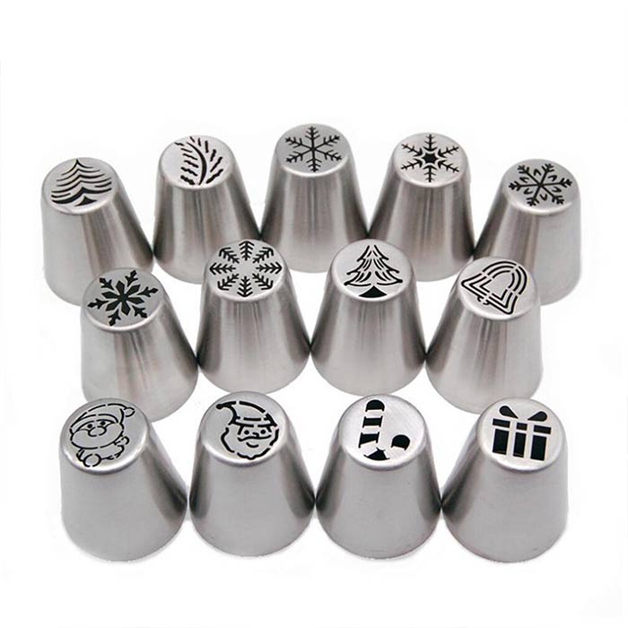 ChristmasNozzles, blagdanske dekoracije za kolače i ostale slastice - Image 4