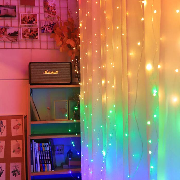 ColorfulCurtain, lagana zavjesa s 300 LED svjetlima u boji - Image 5