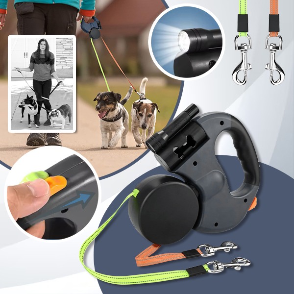 DDR-TST, Dvostruki povodac za pse FlexiPaws - Image 6