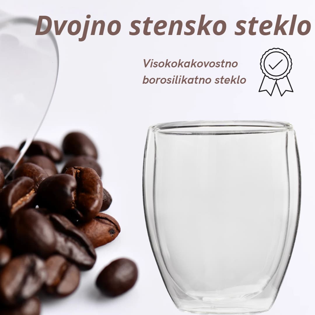 DoubleCups, dvostruko stijenke staklenke (4 kom.) - Image 9
