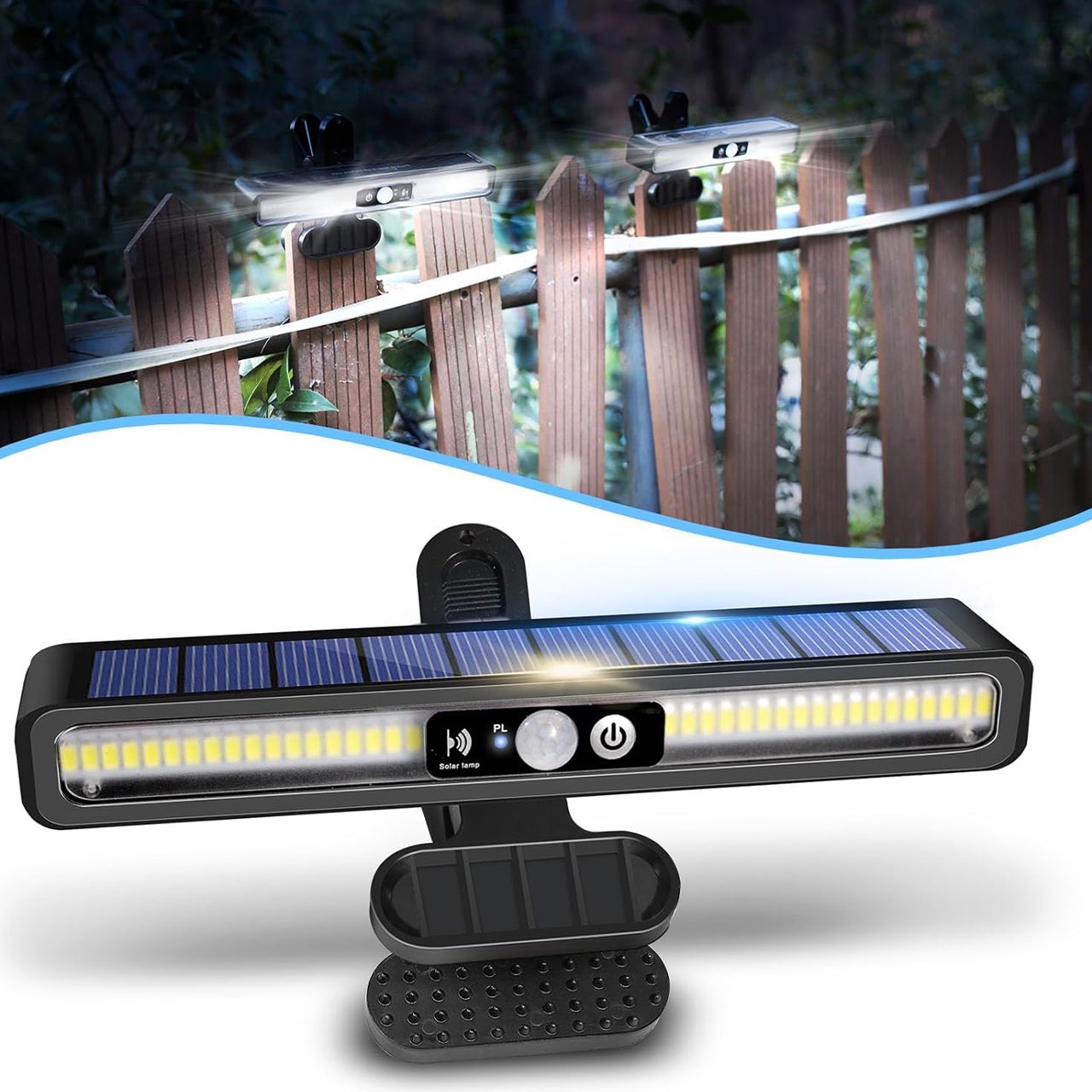 LampClip, vanjska solarna lampa s senzorom pokreta