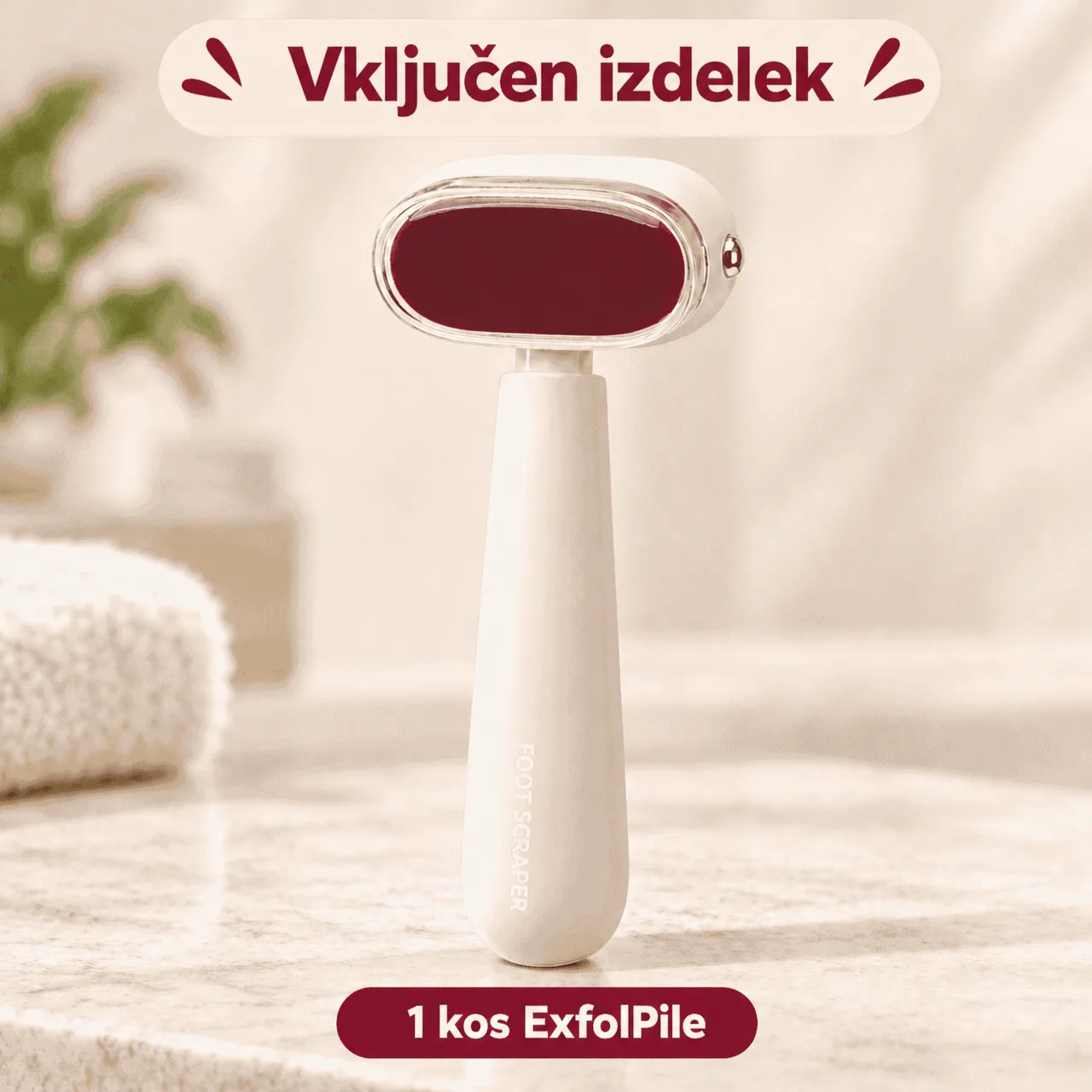 Dvostrana rašpica za stopala, ExfolPile - Image 2