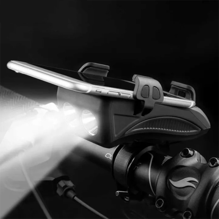 FastBike, svjetlo za bicikl, stanica za punjenje, držač za telefon i zvono sve u jednom - Image 3