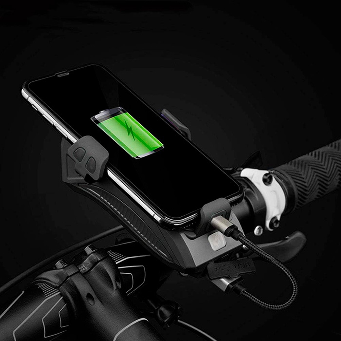FastBike, svjetlo za bicikl, stanica za punjenje, držač za telefon i zvono sve u jednom - Image 4