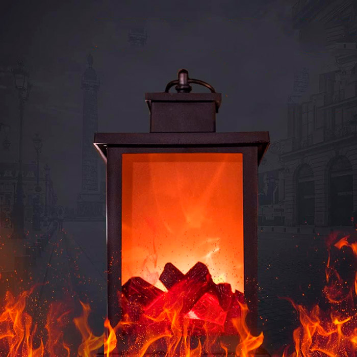Lampa je prijenosna, pa može biti predivan ukras u bilo kojoj sobi.
