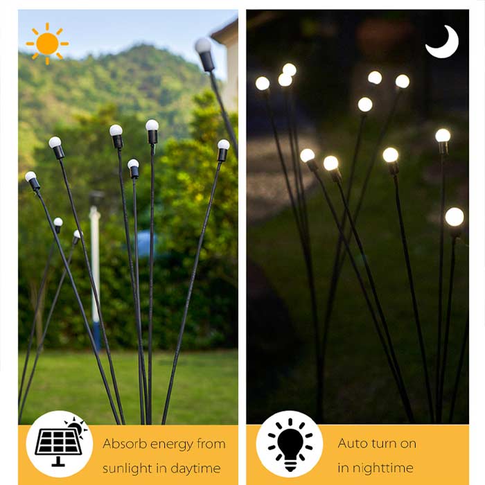 Elegantna solarna svjetla koja se nježno njišu na vjetru!