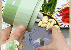 FoodProcessor, 5-dijelni kuhinjski set za sjeckanje, rezanje, guljenje i čišćenje - video
