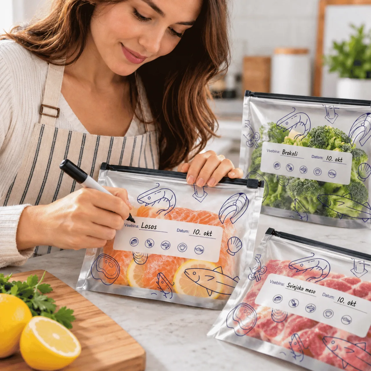 Vrećice za čuvanje hrane (30 kom.), FreshBags - Image 5