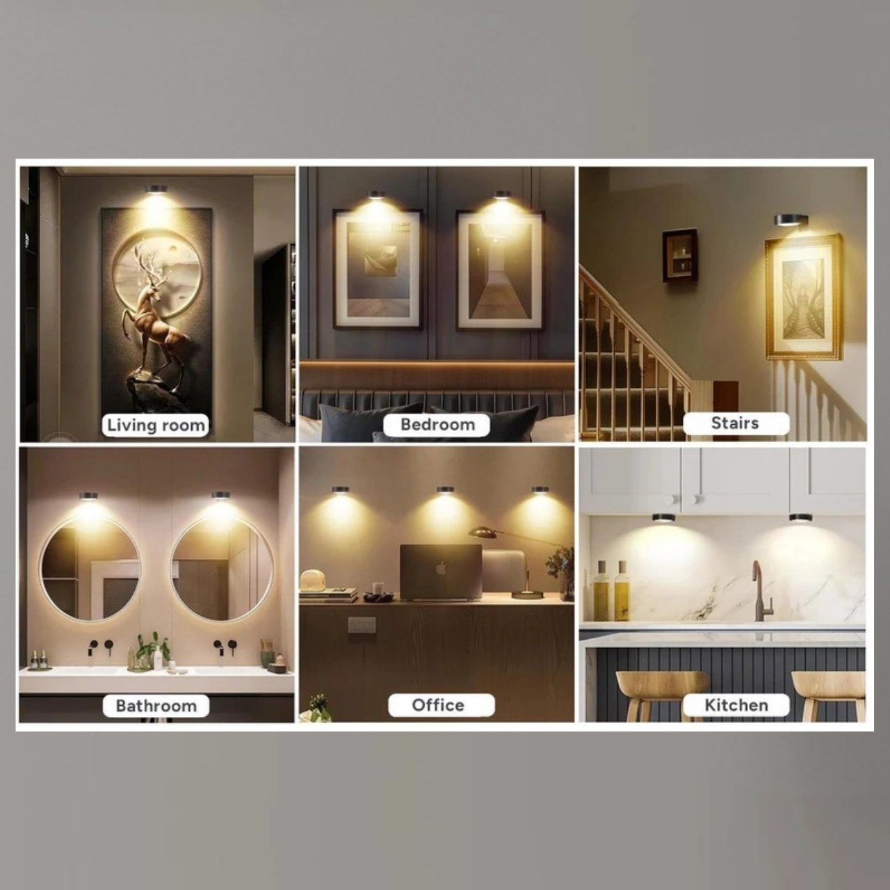 GalleryGlow, magnetski LED osvjetljivač slika (2 kom) - Image 5