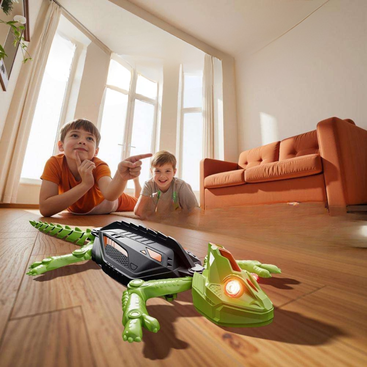 Gecko, daljinski upravljana gušterica koja se penje po podovima i zidovima - Image 4