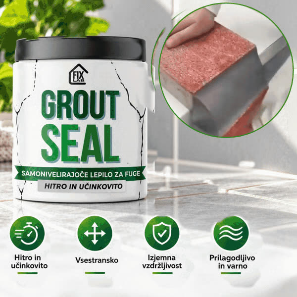 Brtvilo za pukotine i fuge, GroutSeal - video