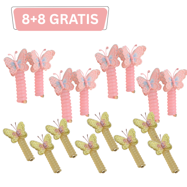 HAIRTIE, Metuljčkove elastične gumice 4+4 GRATIS - Image 5