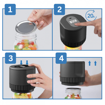 JARSEAL, Automatski vakuumski zatvarač FreshSeal Pro - Image 2