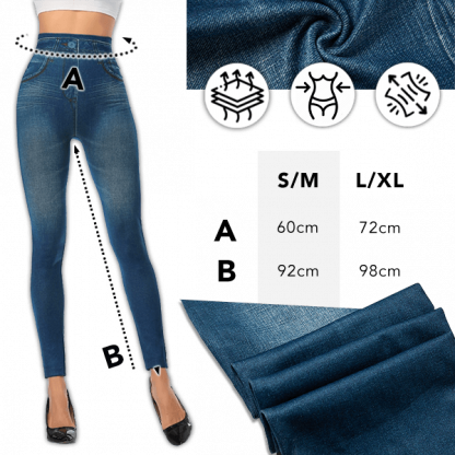 JEANLEGS-S/M, Oblikovane traperice - Image 3