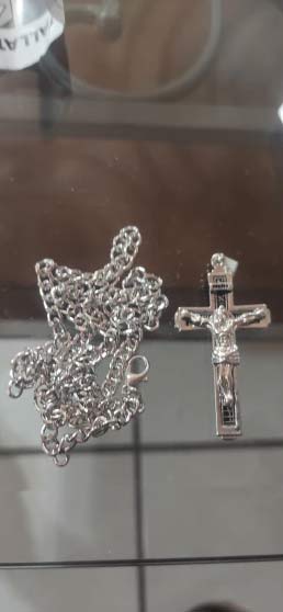 JesusNecklace, srebrna ogrlica s Isusom - Image 2