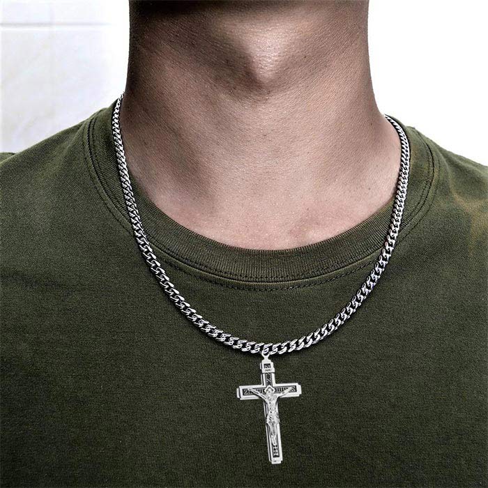 JesusNecklace, srebrna ogrlica s Isusom - Image 6