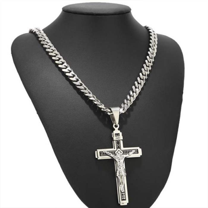 JesusNecklace, srebrna ogrlica s Isusom - Image 10