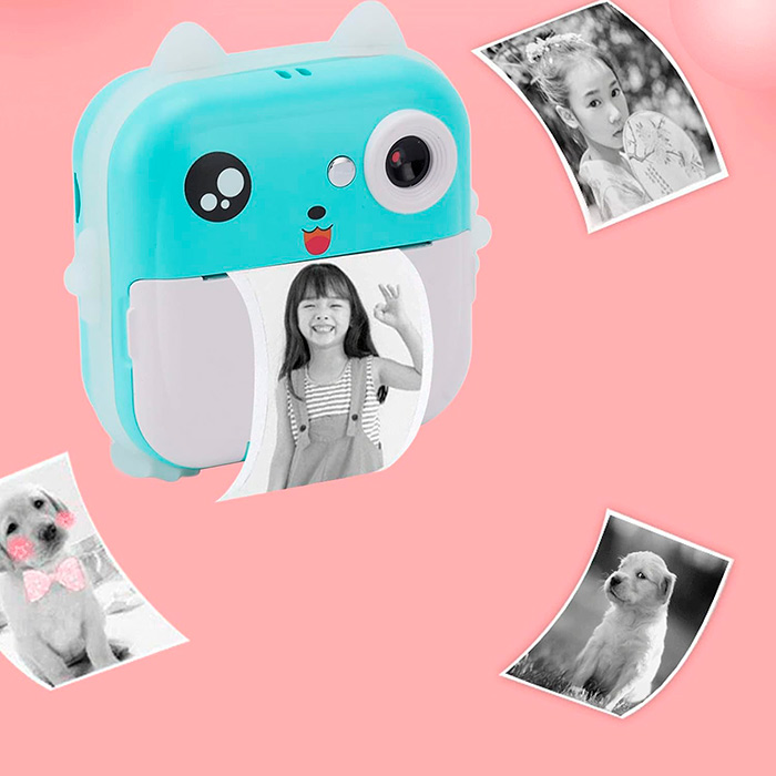 JumboPrintBundle, set s kamerom za trenutno ispisivanje fotografija, 2 + 5 besplatnih rola papira, USB kabel, ručna traka i Micro SD kartica - Image 4