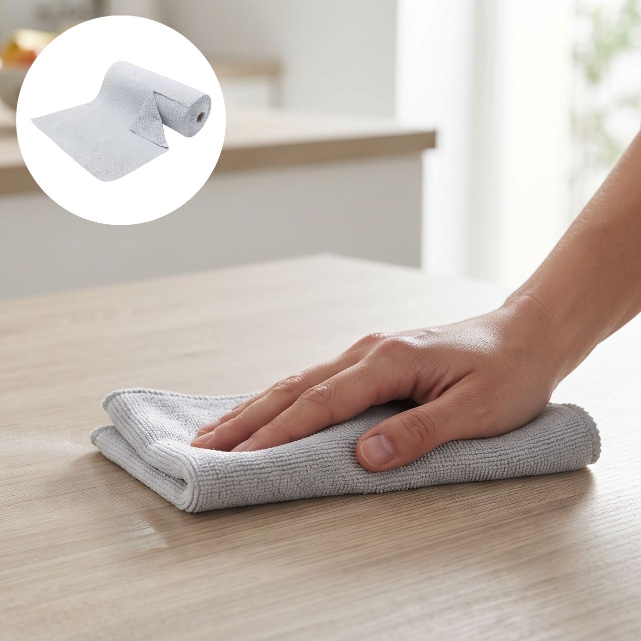 Krpe od mikrovlakana za čišćenje u roli (30 komada), KitchRoll - Image 5