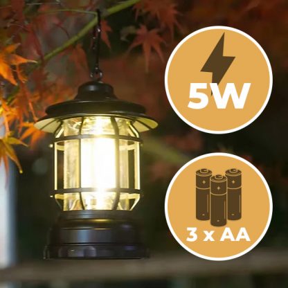 LANTERNLIGHT, Retro LED Lampa - Image 5