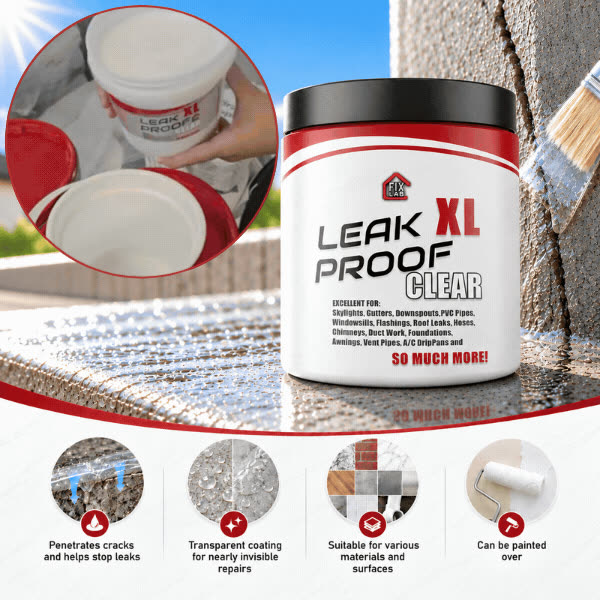 Prozirni premaz za brtvljenje pukotina, LeakProof - video