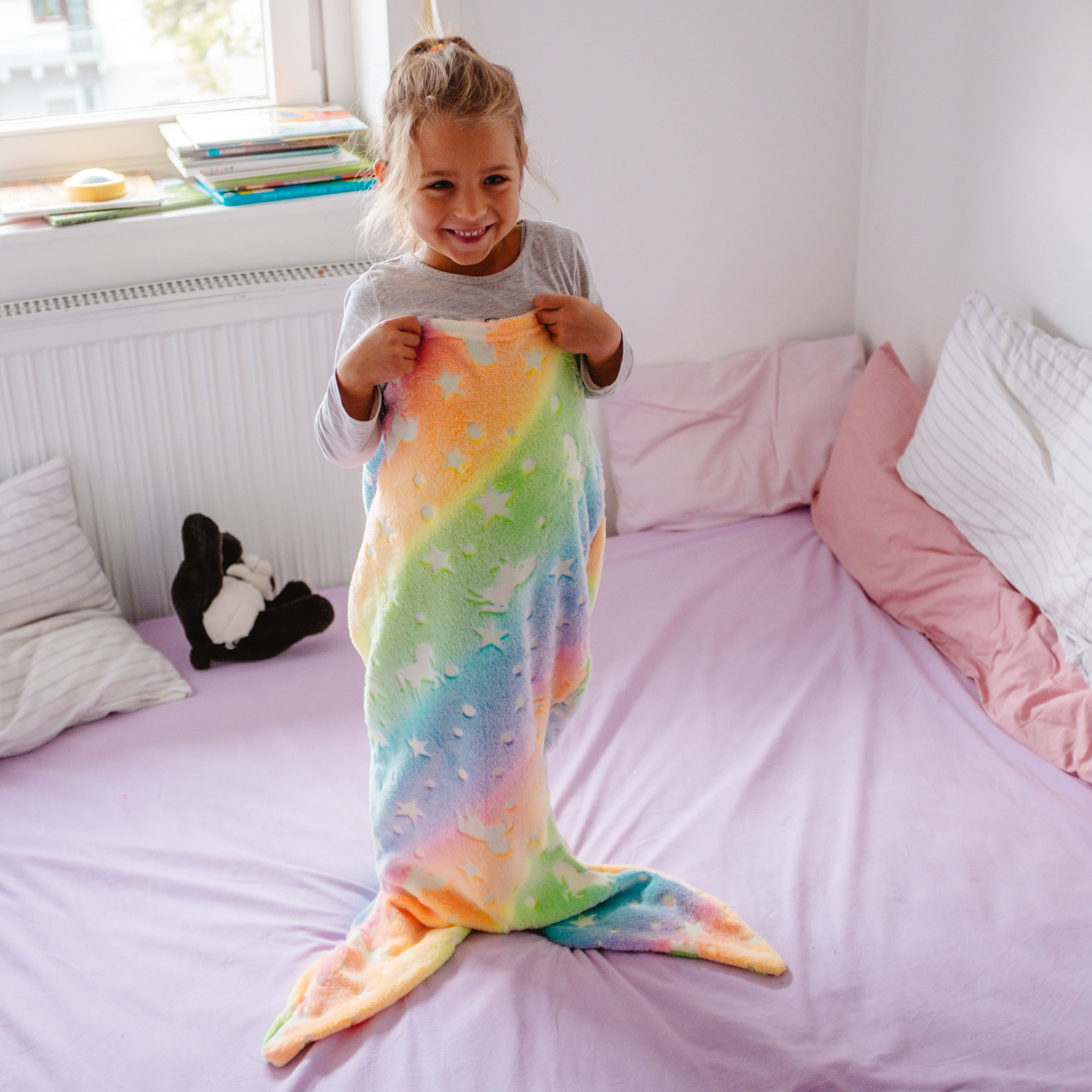 MermaidBlanket, deka za djecu u obliku repa sirene - Image 10