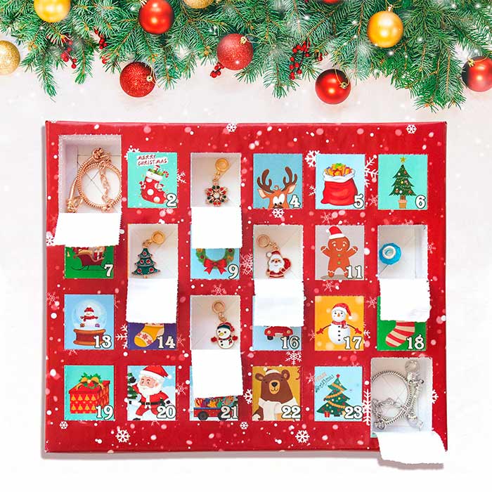 MerryChristmas, adventski kalendar s privjeskom za narukvicu - Image 3