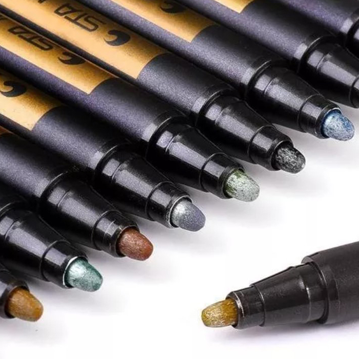 MetallicColorPen, set kreativnih markera od 10 komada - Image 5