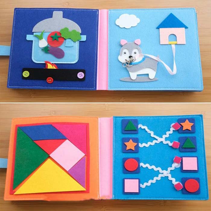 MontessoriBook, tiha knjiga s raznim aktivnostima - Image 8