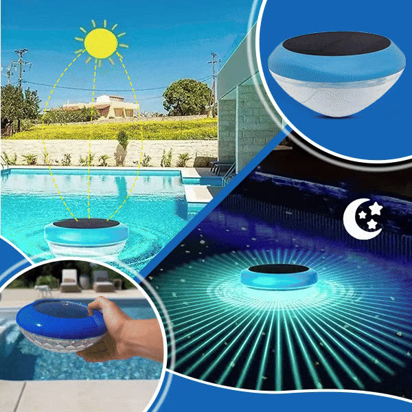 Solarno svjetlo za bazen ili ribnjak, POOLSOLAR - video
