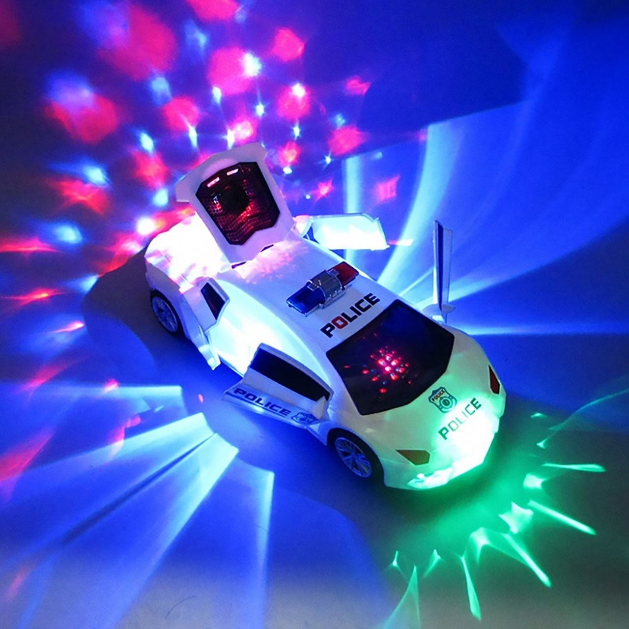 PoliceCar, policijski auto s LED svjetlima - Image 10