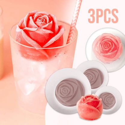 Silikonski kalupi za led (3 kom.), ROSEICE
