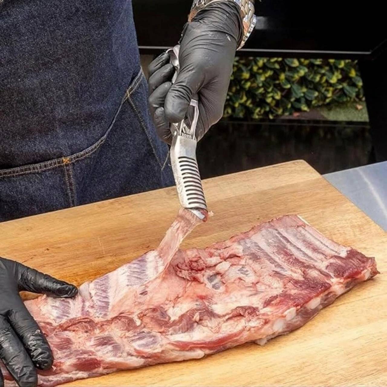 RibRemover, alat za uklanjanje membrane s rebara s uključenom četkom za čišćenje - Image 7