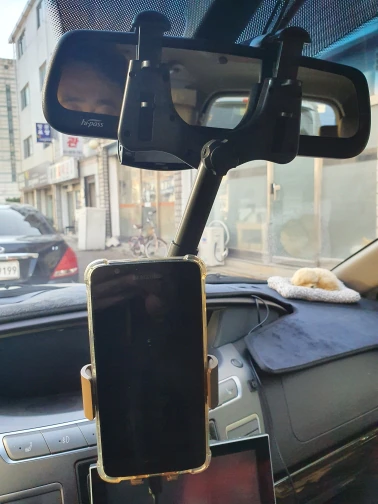 RotatableCarHolder, držač mobitela od 360 stupnjeva koji se postavlja na retrovizor - Image 2