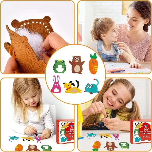SEWDIY, Dječji set za šivanje – Moje prvo šivanje - Image 12